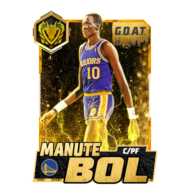 Manute Bol — NBA 2K26 World Tour 100 OVR GOAT Card