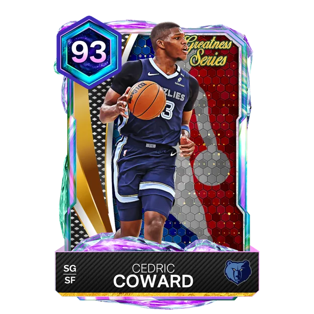 Cedric Coward — NBA 2K27 Greatness Series: NBA is Back Rewards 93 OVR Card