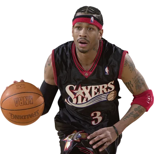 Allen Iverson portrait