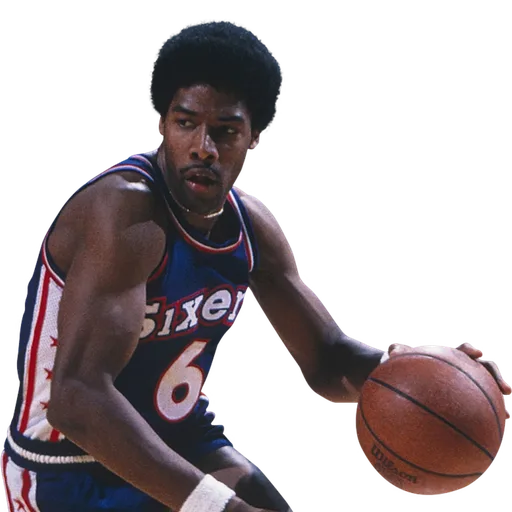 Julius Erving portrait