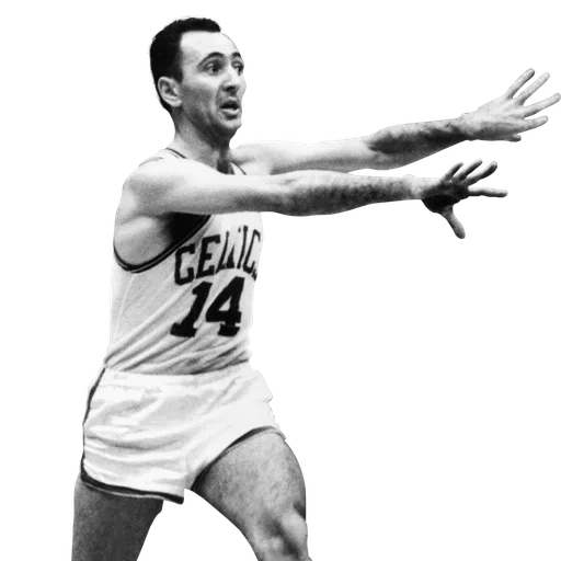 Bob Cousy portrait