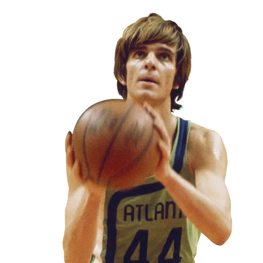 Pete Maravich portrait