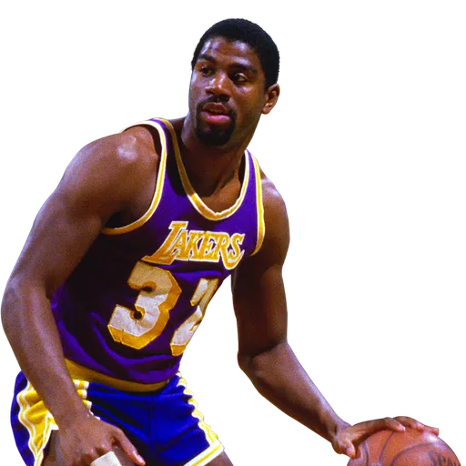Magic Johnson portrait