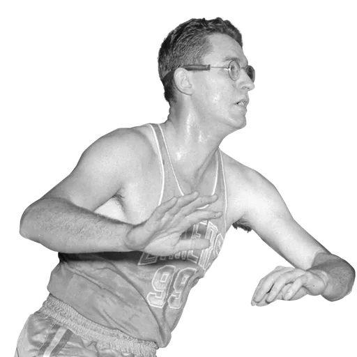 George Mikan portrait