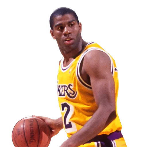 Magic Johnson portrait