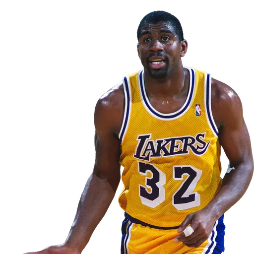 Magic Johnson portrait