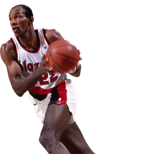 Clyde Drexler portrait