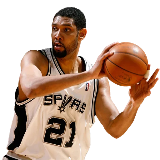 Tim Duncan portrait