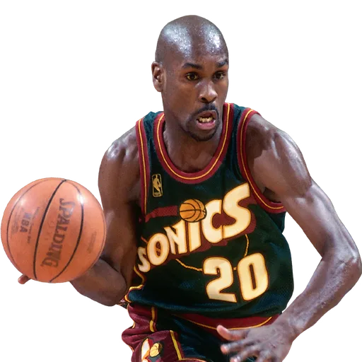 Gary Payton portrait