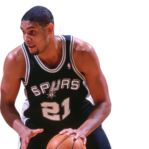 Tim Duncan portrait